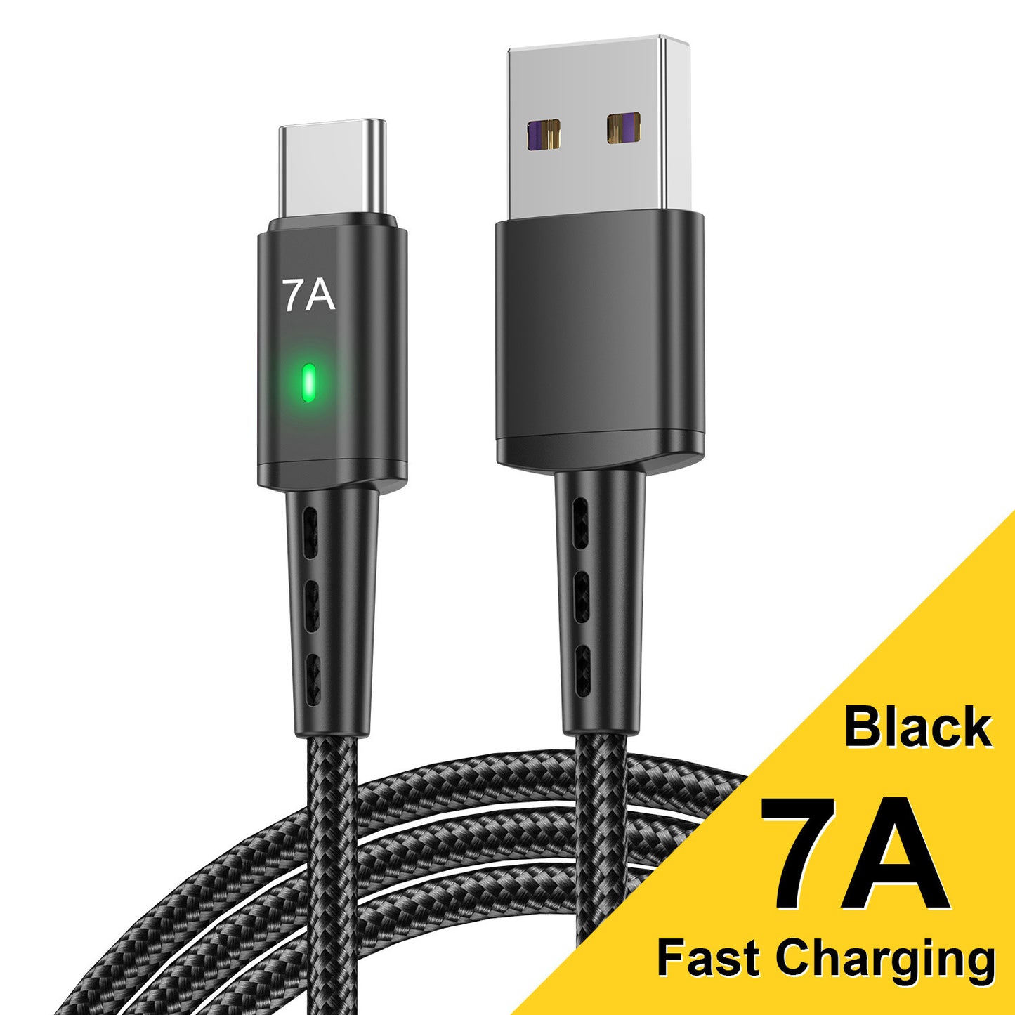 7A Android Braided Lengthened 2M Charging Cable