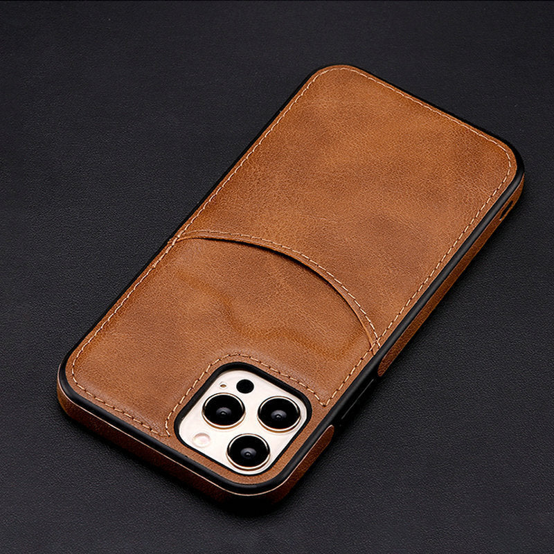 All-inclusive Plain Leather Fall Protection Case