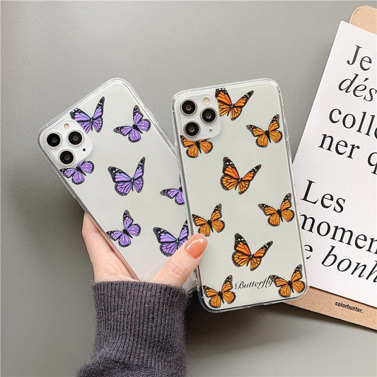 Compatible with Apple , Butterfly phone case