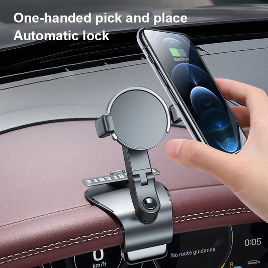 Car Mobile Phone Holder Car Central Control Instrument Panel Rearview Mirror Multi-function AR Navigation