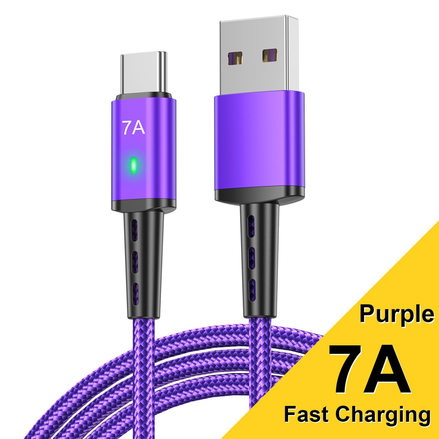 7A Android Braided Lengthened 2M Charging Cable