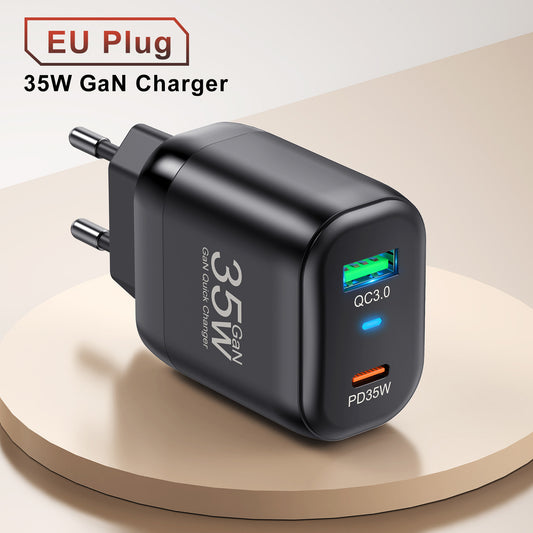 35W Gallium Nitride Charger Fast Charge