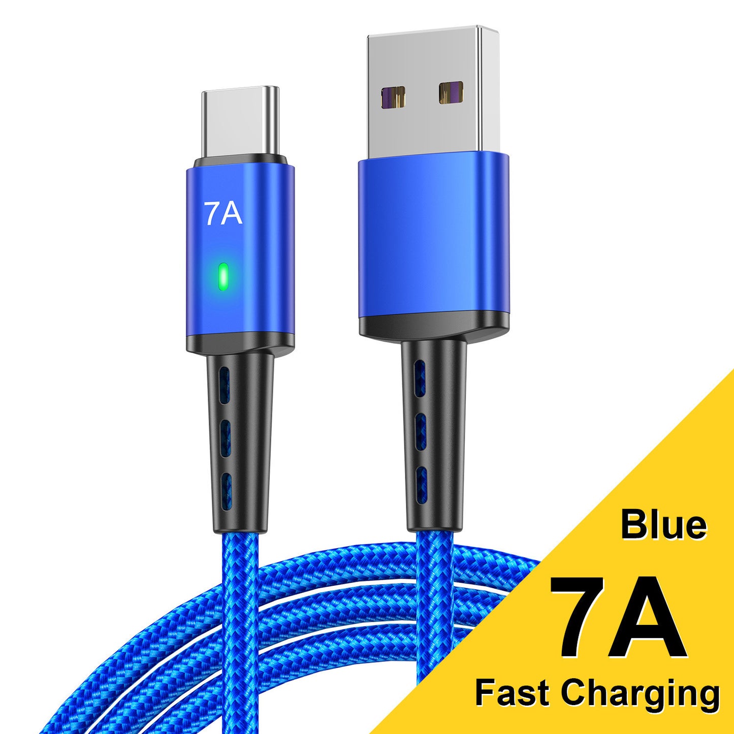 7A Android Braided Lengthened 2M Charging Cable