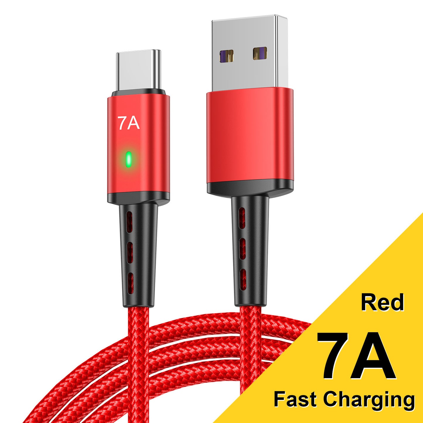 7A Android Braided Lengthened 2M Charging Cable