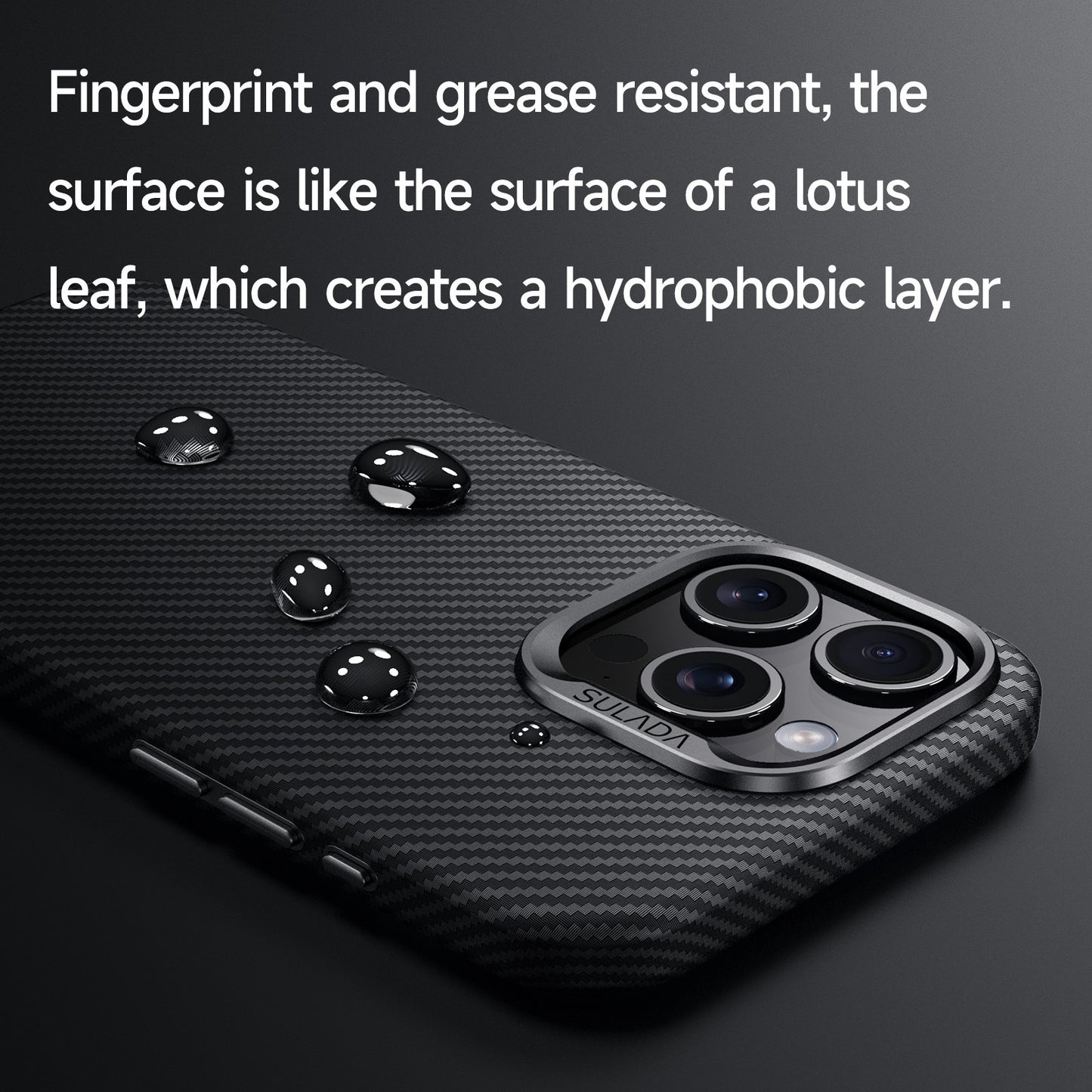 Carbon Fiber Pattern Magnetic Mobile Phone Gentleman Applicable Protective Cover