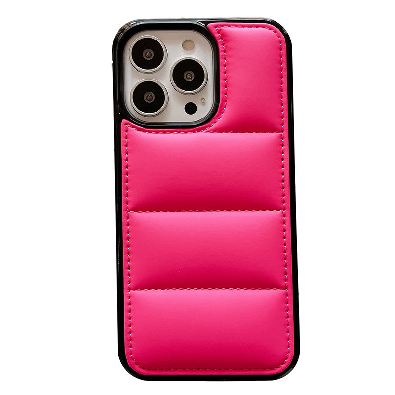 Candy Down Jacket Shape Phone Case