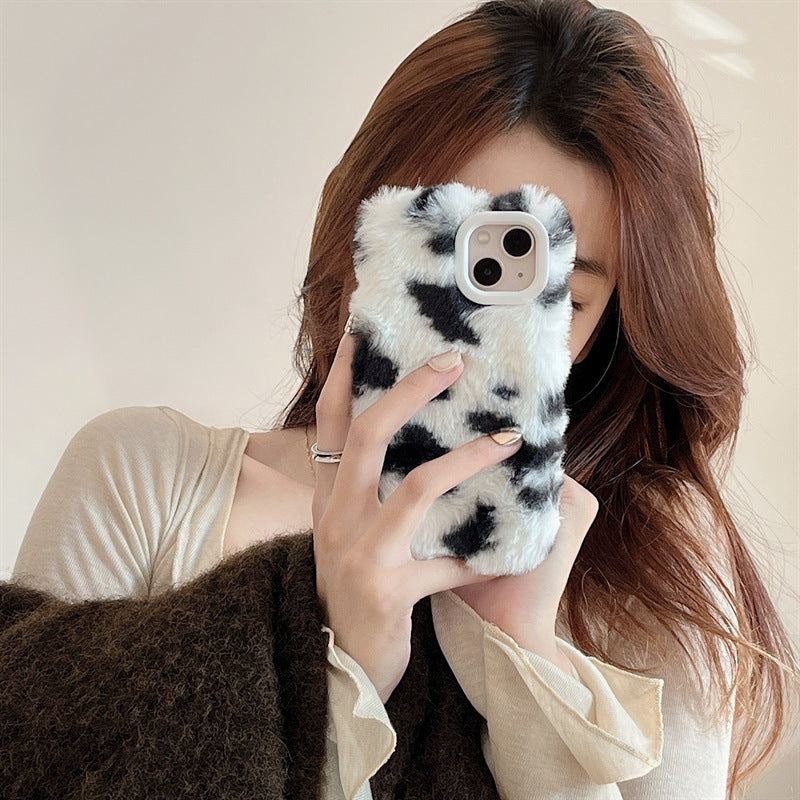 Black And White Cows Pattern Phone Case